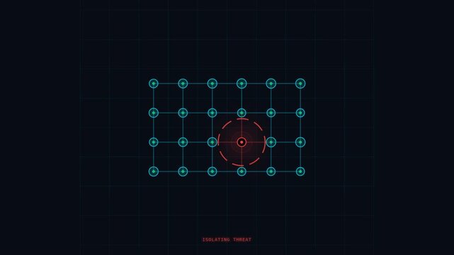 Malware Detection and Quarantine Animation with Threat Isolation