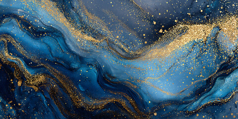 Obraz premium Background Golden Marble Abstract