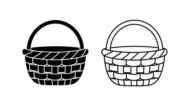 Basket weave pattern illustration
