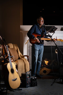 Man playing guitar