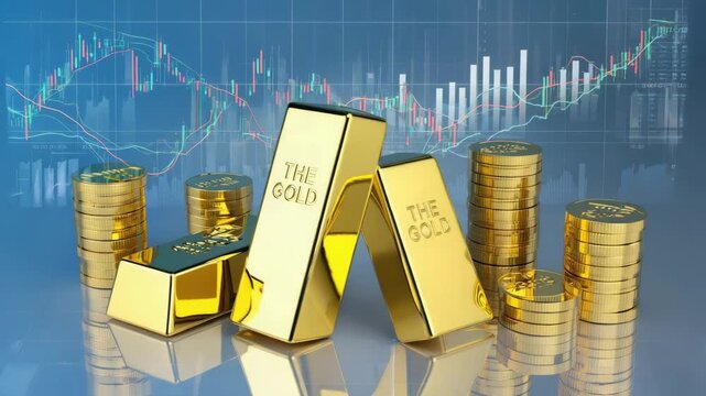 Gold Investment and Global Market Trends, financial investment concept