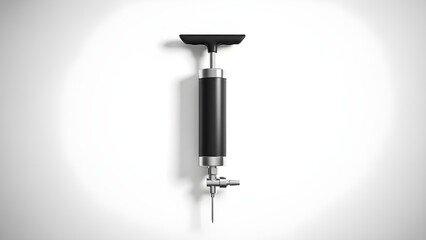 Plain Ball Pump Isolated on White Background
