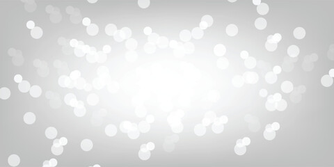 white blur abstract background. bokeh christmas blurred beautiful shiny Christmas lights © nur