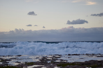 Obraz premium fog over the sea