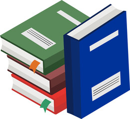 stack of books, read, paper (4)