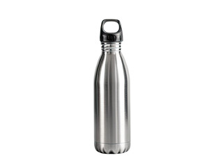 Water bottle on white background