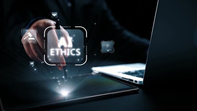 AI is transforming society, raising important ethics questions. Ethics in AI design ensures fairness. AI ethics promote responsible decisions. Balancing AI power with strong ethics is essential. Elide