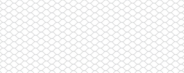 Mesh texture for fishing nets. Seamless black pattern for sportswear or soccer goal, volleyball net, basketball hoop, hockey, athletics. © Isma