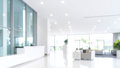 Fototapeta premium Modern Office Interior Design Space.