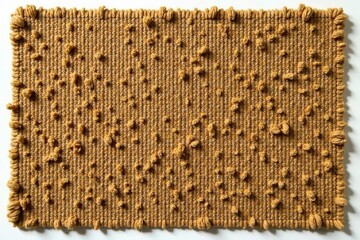 Blank jute doormat, ideal for personalized designs, entryway, texture, DIY