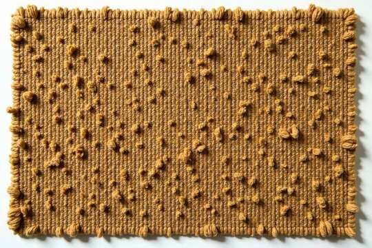 Blank jute doormat, ideal for personalized designs, entryway, texture, DIY