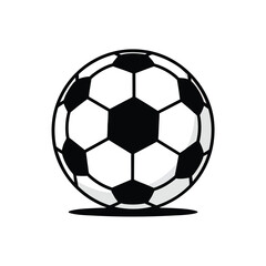 Fototapeta premium Classic Soccer Ball Icon