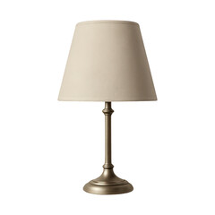 Fototapeta premium PNG Elegant beige table lamp decor