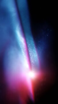 Bright Light Beams in Dark Space.