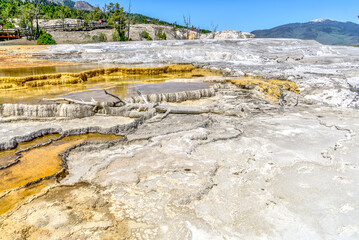A beautiful landscape with a large body of water