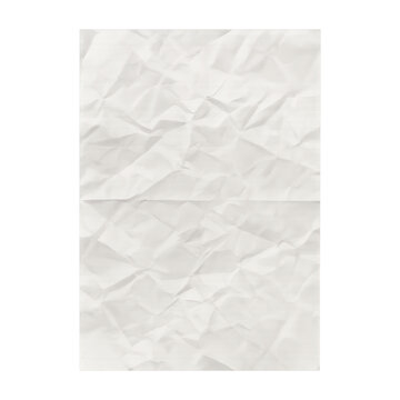 PNG Crumpled paper texture element.