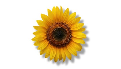 Obraz premium Radiant Sunflower Blossom - A Symbol of Summers Warmth and Beauty.
