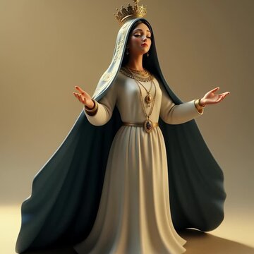 virgen, maria, estatua, escultura, arte, antiguas, mujer, se&ntilde;ora, viejo, dios, dorada, religiones, siam, antig&uuml;edad, falda, fantas&iacute;a, beldad, cara, ni&ntilde;o, sonrisa, gente, mirada, sonriente, ocular, adm