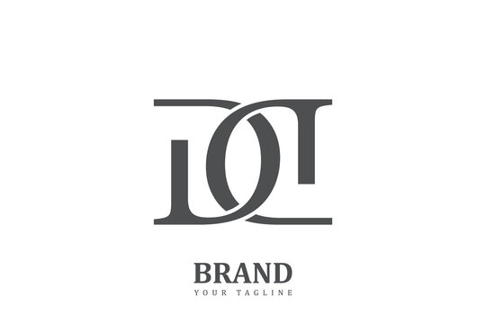 logo for company, double D abstract logo