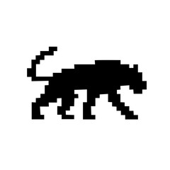 Pixel Wild Silhouette