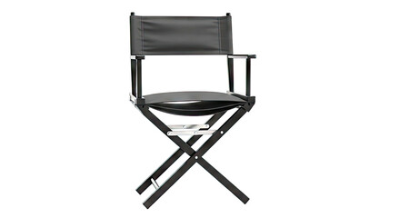 Fototapeta premium Black Director's Chair
