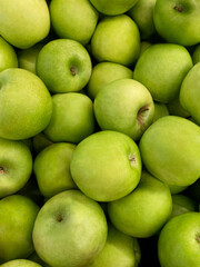Green Apples Background Pattern