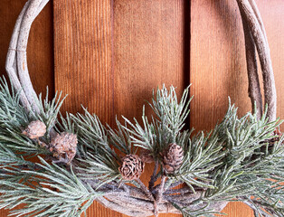 Douglas Fir Winter Holiday Wreath  