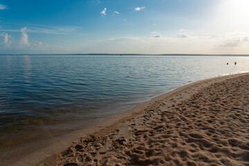 Obraz premium Souzel beach on the Xingu River in the Amazon region of Pará