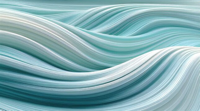 A dynamic abstract blue wave design featuring soft flowing lines and a smooth motion texture for a professional business backdrop wallpaper