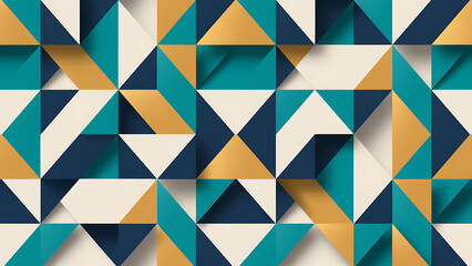 A colorful abstract geometric pattern for digital backgrounds, wallpapers, or design elements in stock collections.
