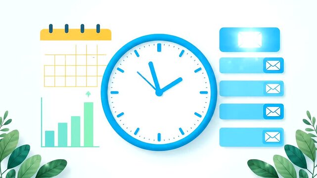 Time Management with Clock and Calendar.