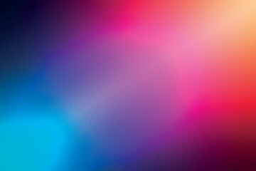 Obraz premium Grainy Multicolor Gradient Abstract Background Texture