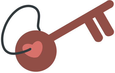 heart key