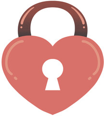 heart padlock