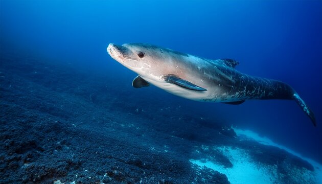 Harbour Porpoise Or Phocoena Phocoena