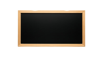 Minimalist Wooden Frame On transparent  Background