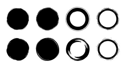 Simple Black Shapes Design