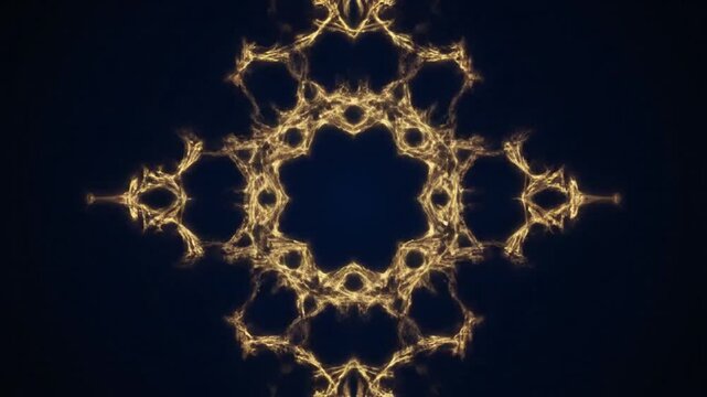 Elegant Ramadhan Kareem glowing gold pattern celebrating spiritual beauty and festive tradition