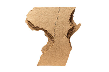 Fragile Africa Shaped in Dry Clay
