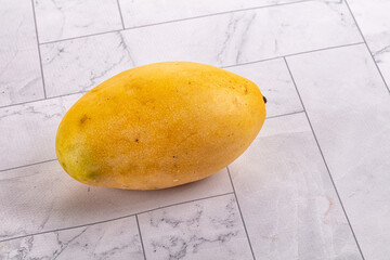Ripe sweet yellow juicy Mango
