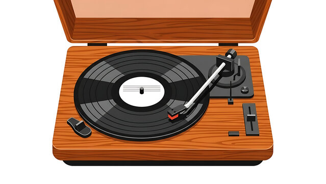 old vinyl records