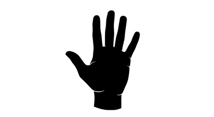 Obraz premium A whisk silhouette, clean and iconic. Represents kitchen tools, cooking, and culinary arts in a minimalist style.