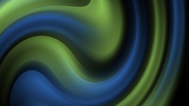 Abstract flowing fluid animation for digital visuals
