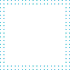 Obraz premium Double dotted vector border frame design