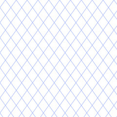 シンプルなブルーの線のアーガイル柄パターン背景
