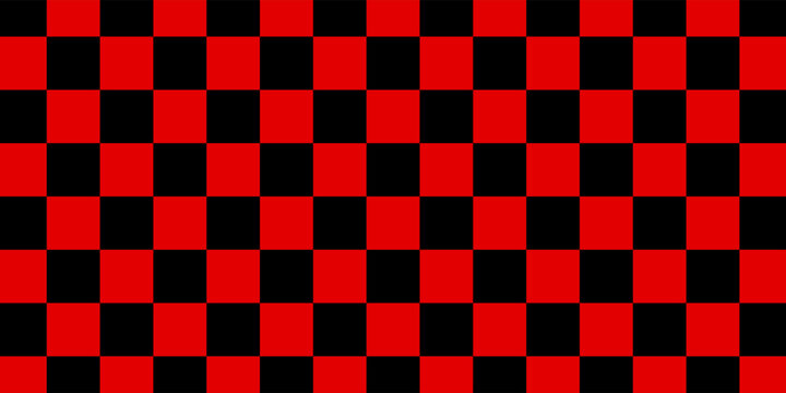 checkered red black pattern for transparent background, check tile square black white pattern