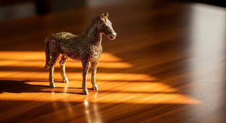 Horse Figurine Sunlight