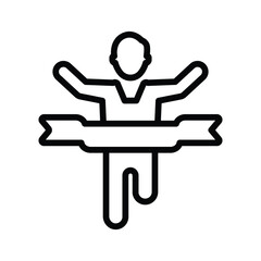 Win business race icon