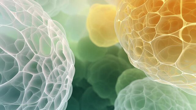 Healthy vitality and life force concept art, abstract biological energy patterns representing endurance and longevity, minimal and elegant design, uplifting atmosphere, commercial wellness 