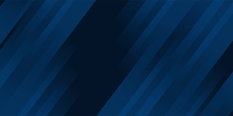 Obraz premium Abstract background gradient dark navy blue banner simple abstract